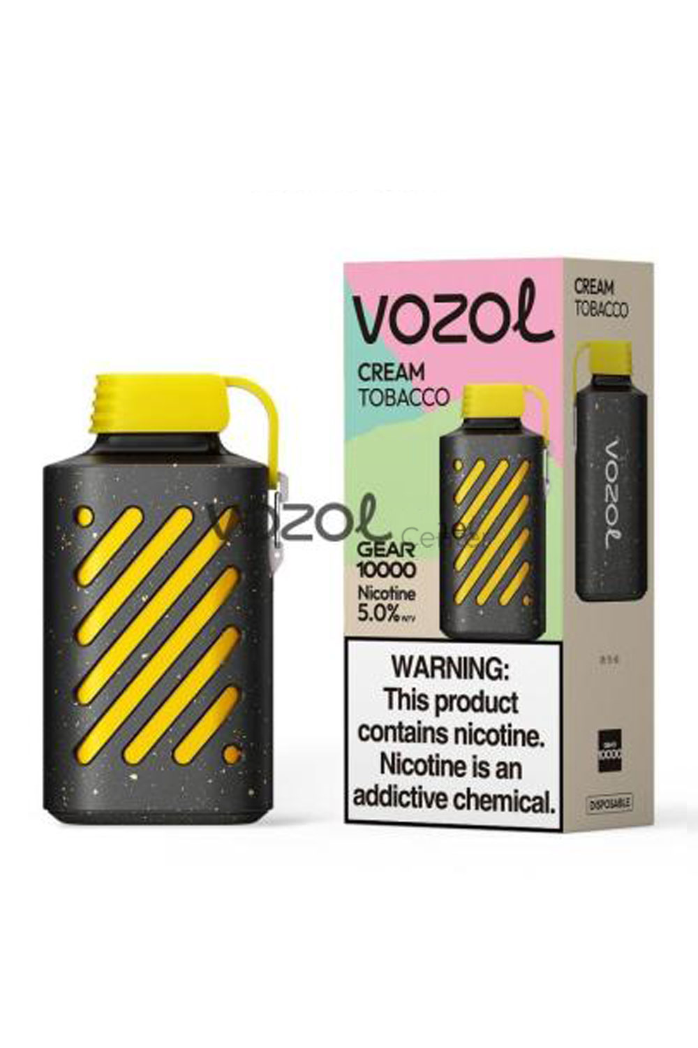 Cream Tobacco Vozol 10K | 10.000 Çekim En İyi Fiyat - Görsel 3