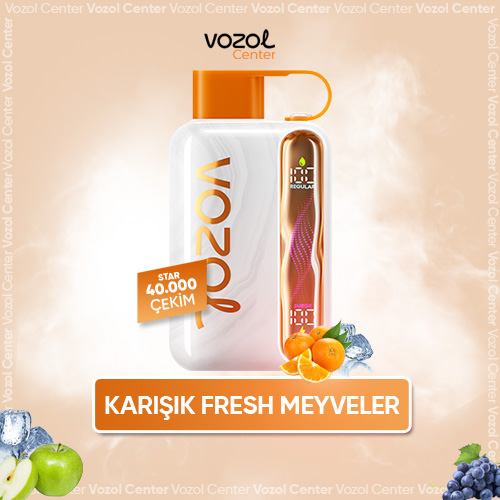 Vozol Star 40K Serisi Vzbull Aromasını Satın Al - Vozol Center