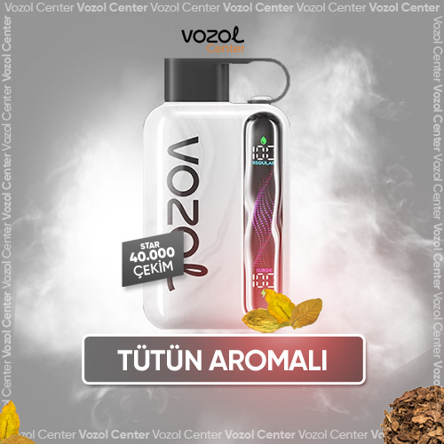 Orijinal Tobacco Vozol Star 40K | Çift Modlu Fiyatları