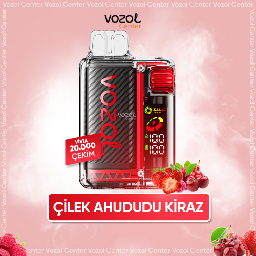 Strawberry Raspberry Cherry Fırsatı! Vista 20K - Vozol Center