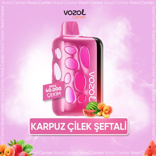 Strawmelon Peach Rave 40K | Vozol Elektronik Sigara