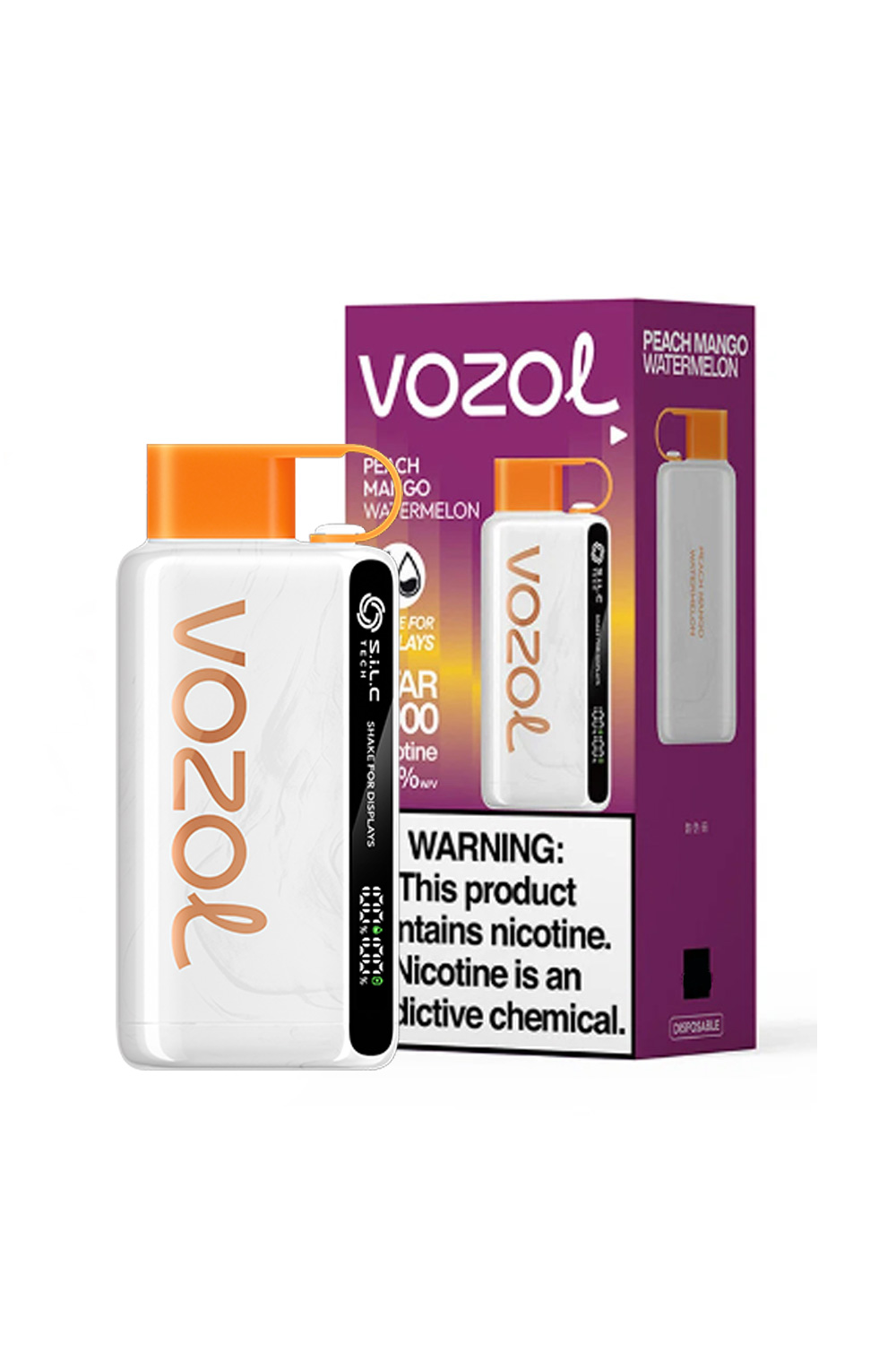Peach Mango Watermelon Vozol Center'dan 12K Puff