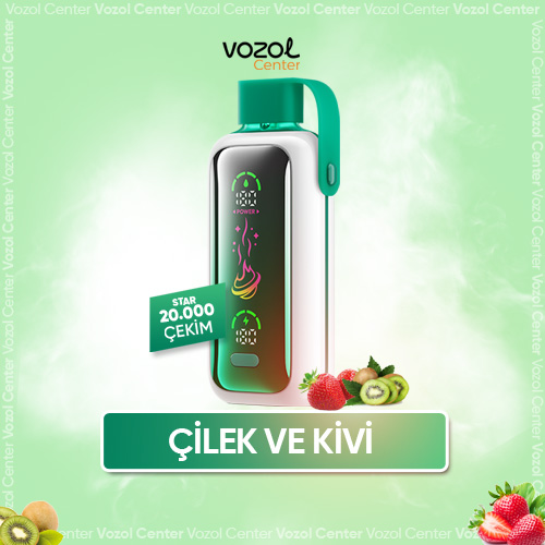Strawberry Kiwi Star 20000 Stoklarımızda - 20K Puff