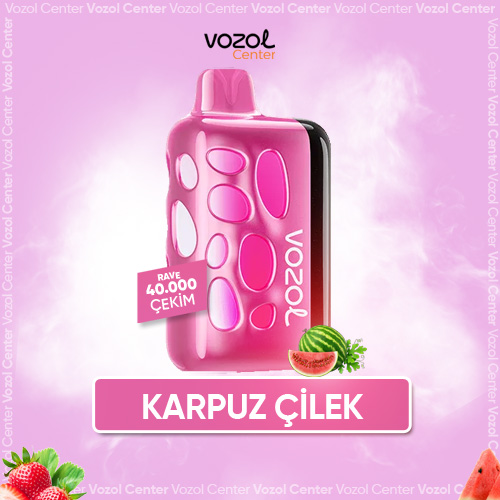 Watermelon Strawberry Rave 40K | Çift Modlu Vozol