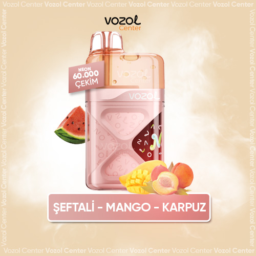 Vozol Neon 60000 Peach Mango Watermelon