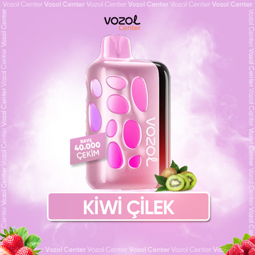 Strawberry Kiwi En İyi Teklif | Orijinal Vozol Rave 40000