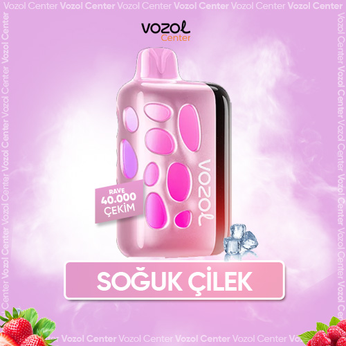 Strawberry Ice 40K Çekim Rave Fiyatları | Vozol Puff