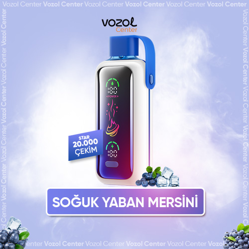 Bluerazz Ice Vozol Star 20K En İyi Teklif | Akıllı Ekran