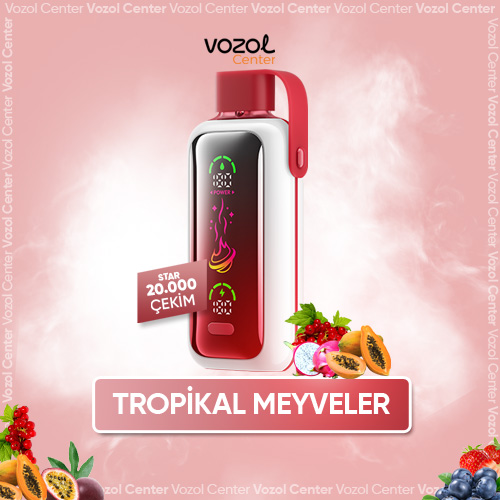 Tropical Blast Vozol Star 20000 | Power Mod Gücü
