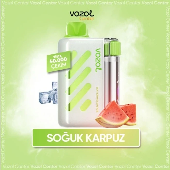 Watermelon Ice Vozol Vista 40000 | Hemen Satın Al