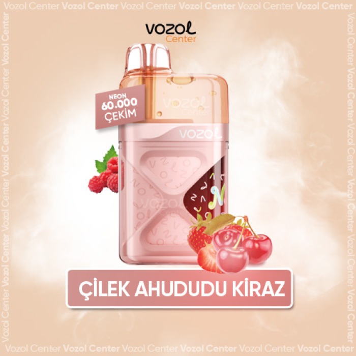 Vozol Neon 60000 Strawberry Raspberry Cherry