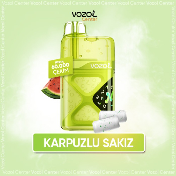 Vozol Neon 60000 Watermelon Gum