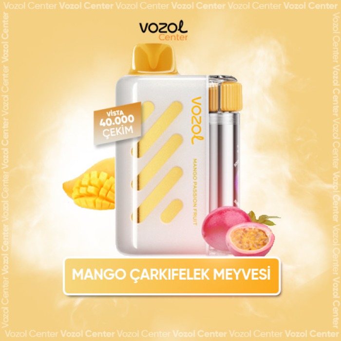 Mango Passion Fruit Vozol Vista 40000 Orijinal Ürün