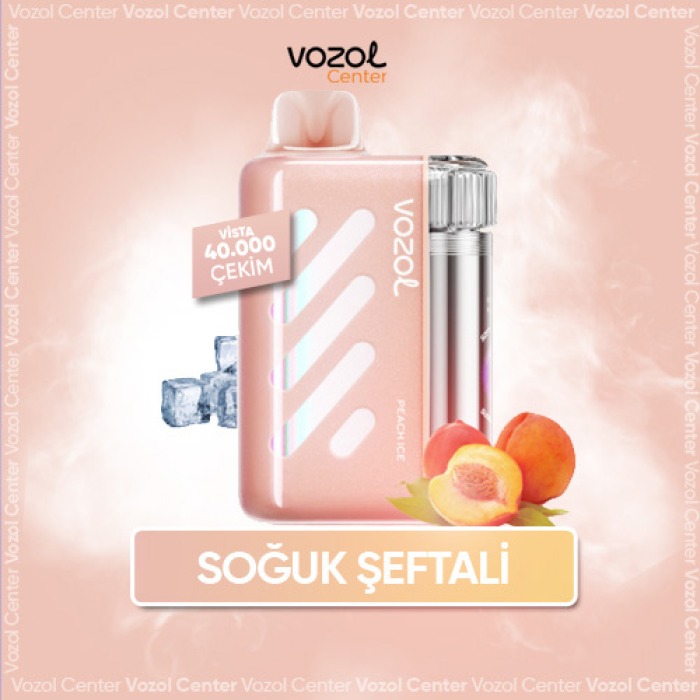 Şeftali Ferahlığı Peach Ice Vozol Vista 40000 Al