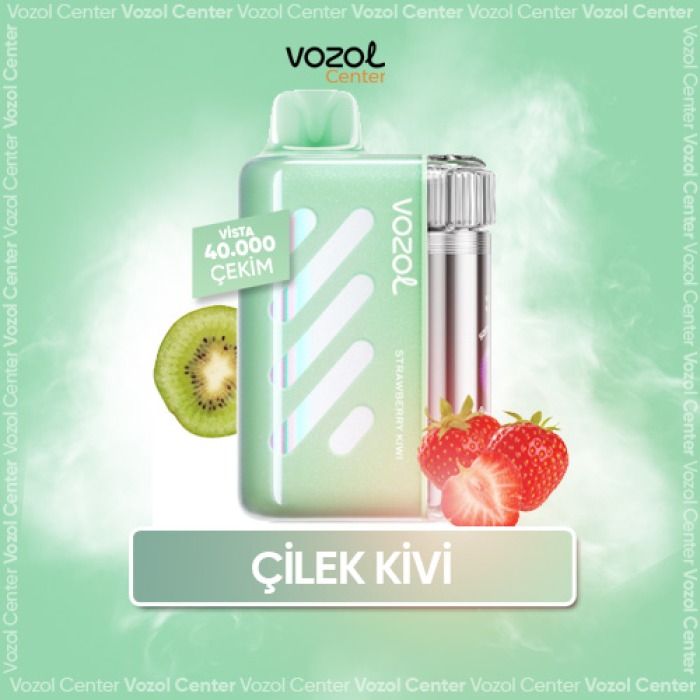 Strawberry Kiwi Vozol Vista 40000 Hemen İncele