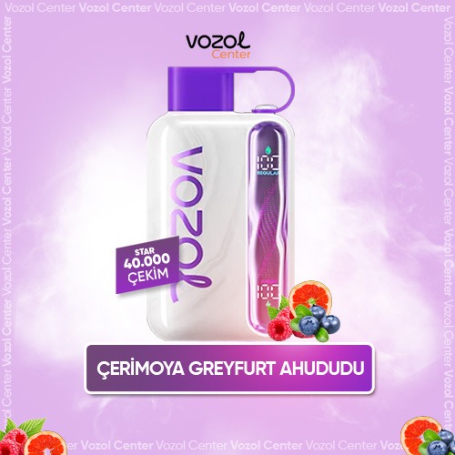 Cherimoya Grapefruit Berries Stokta! Star 40000 Hızlı Kargo