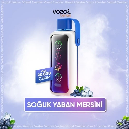 Bluerazz Ice Vozol Star 20K En İyi Teklif | Akıllı Ekran