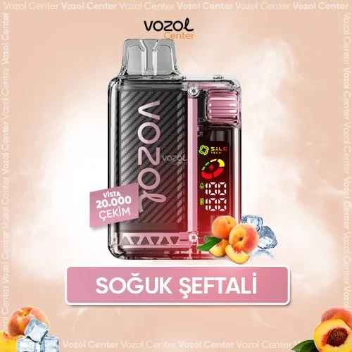 Vozol Vista 20000 Puff Peach Ice - Vozol Center