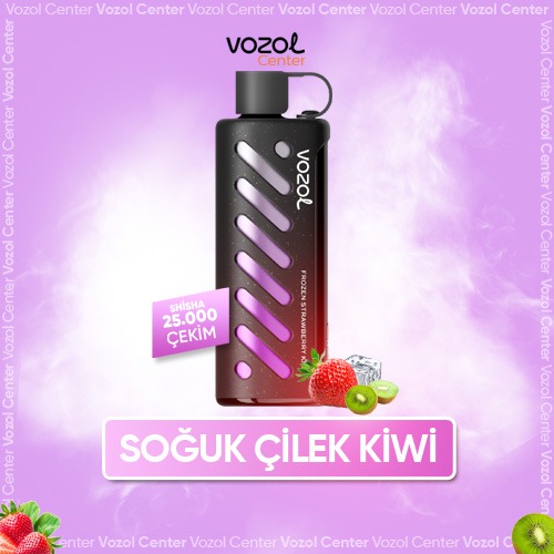 Frozen Strawberry Kiwi Shisha 25K | 25K Puff Satın Al