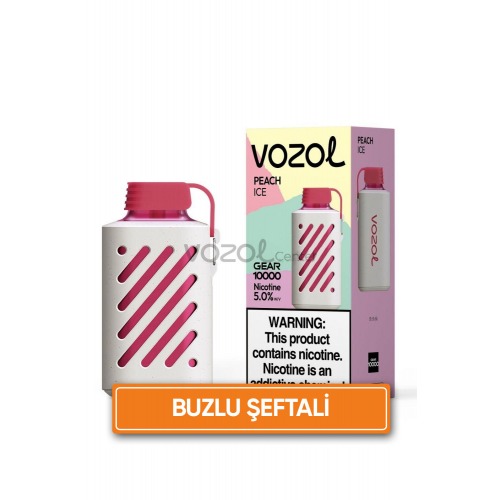 Peach Ice Vozol 10K Hızlı Teslimat | Kapıda Ödeme İmkanı