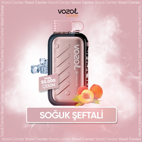 Vozol Gear Ice & Sweet 50K Peach Ice | Sakın Kaçırma