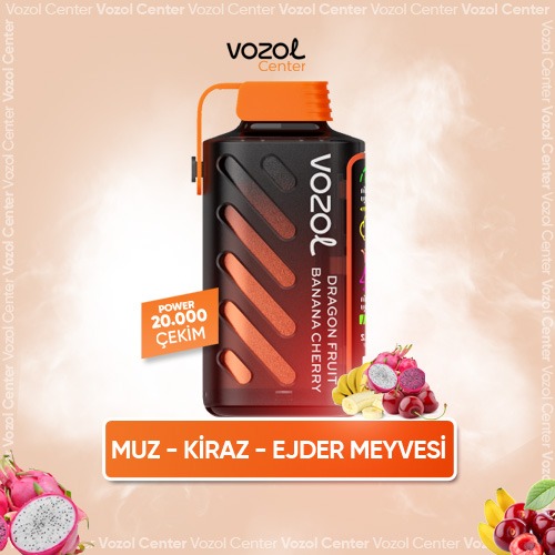 Dragon Fruit Banana Cherry Gear Power 20K Aynı Gün Kargo