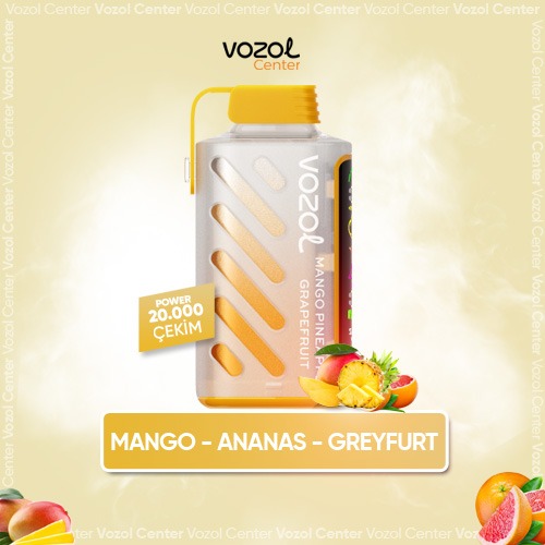 Mango Pineapple Grapefruit Vozol Gear Power Siparişini Oluştur!
