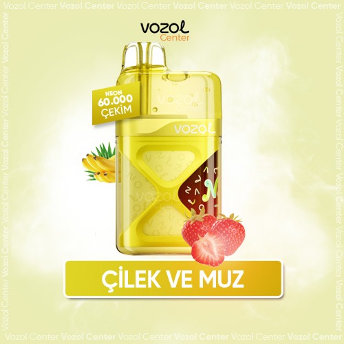 Vozol Neon 60000 Strawberry Banana