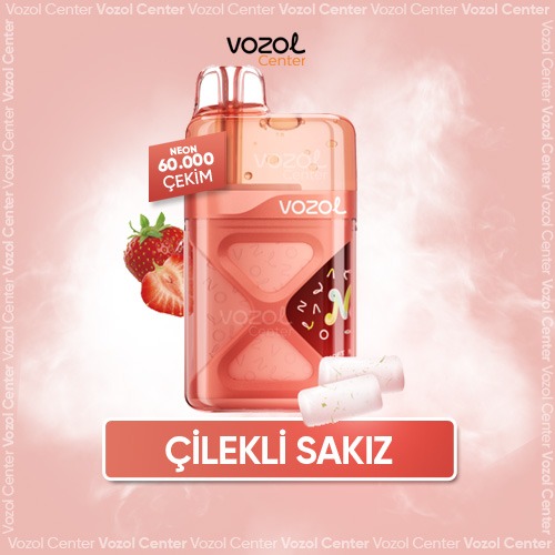 Vozol Neon 60000 Strawberry Gum