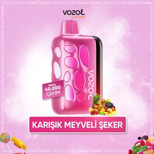 Candy Vozol Puff Rave 40000 | En Ucuz Fiyatı