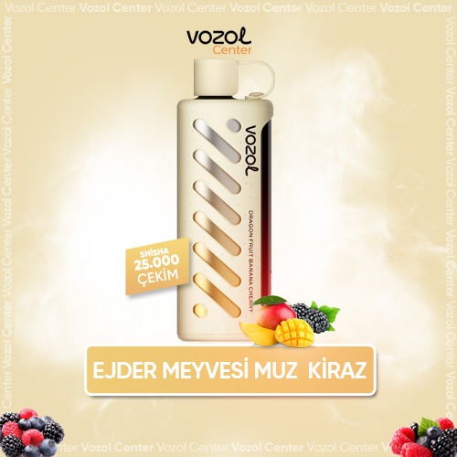 Dragon Fruit Banana Cherry Shisha 25K | Shisha Vozol