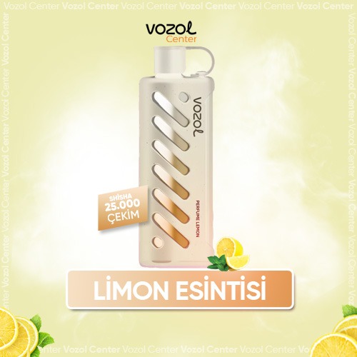 Perfume Lemon Shisha 25000 Hızlı 25K Puff | Modlu