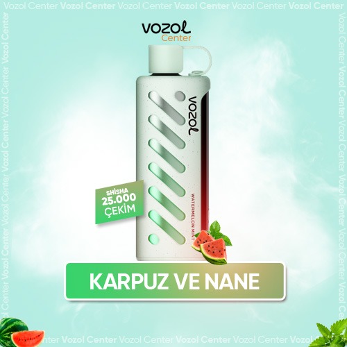 Vozol Gear Shisha 25000 Puff Watermelon Mınt - Vozol Center