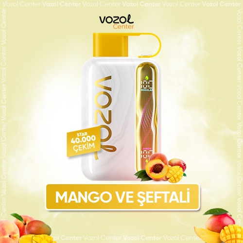 Mango Peach 40K Çekim En Ucuz Satış Noktası - Vozol Center