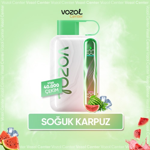 Watermelon Ice Star 40000 Satın Al | Vozol Center Türkiye