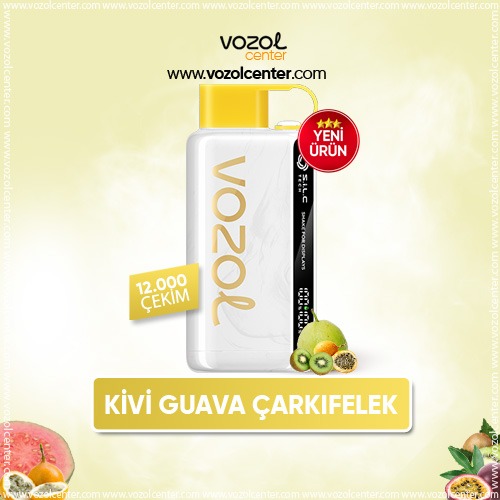 Kiwi Guava Passion Fruit 12K Puff | Aynı Gün Kargo