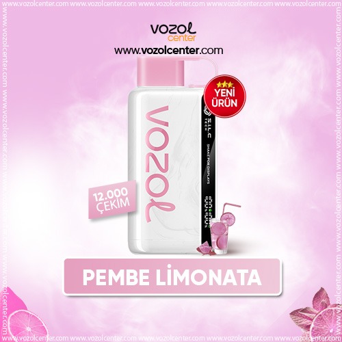 Pink Lemonade 12K Puff Satın Al | Vozol Center