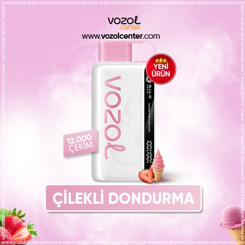 Strawberry Ice Cream 12000 Çekim | Vozol Center