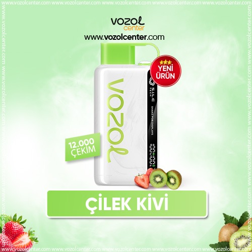 Strawberry Kiwi Vozol 12K En İyi Fiyata Ulaşın