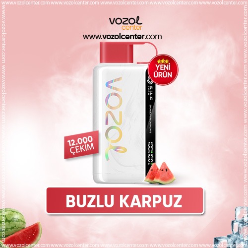 Watermelon Ice Vozol 12K Deneyimi Vozol Center'da